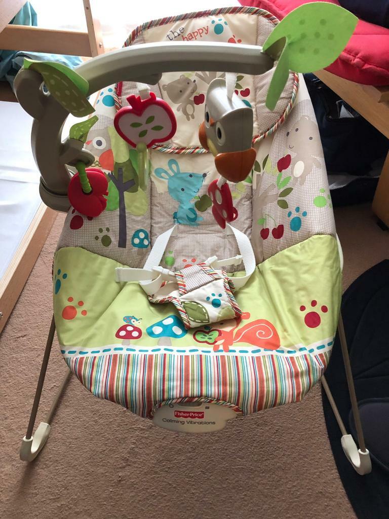 fisher price the happy forest bouncer